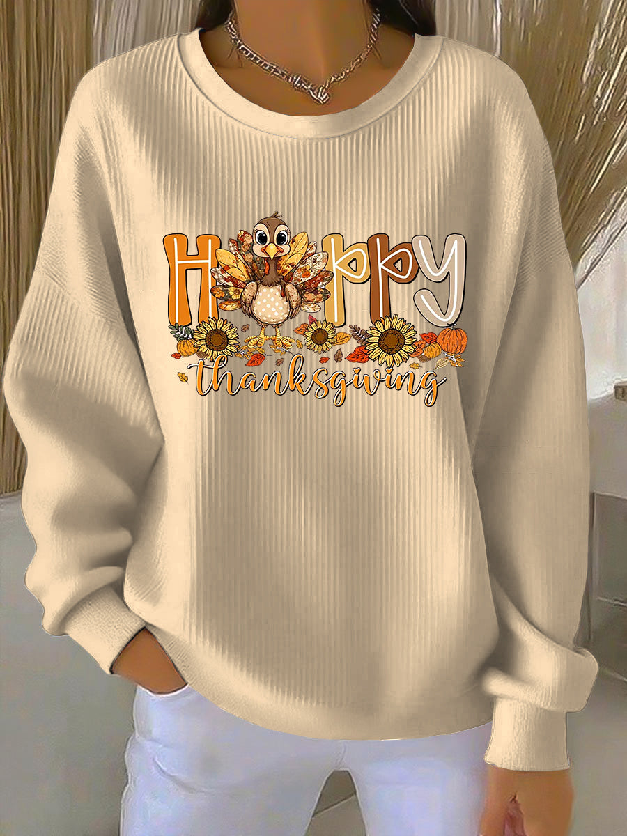 Women's Grateful Turkey Pullover - Vonnera