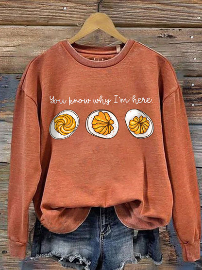 Women's Graphic Crew Neck Sweatshirt - Vonnera