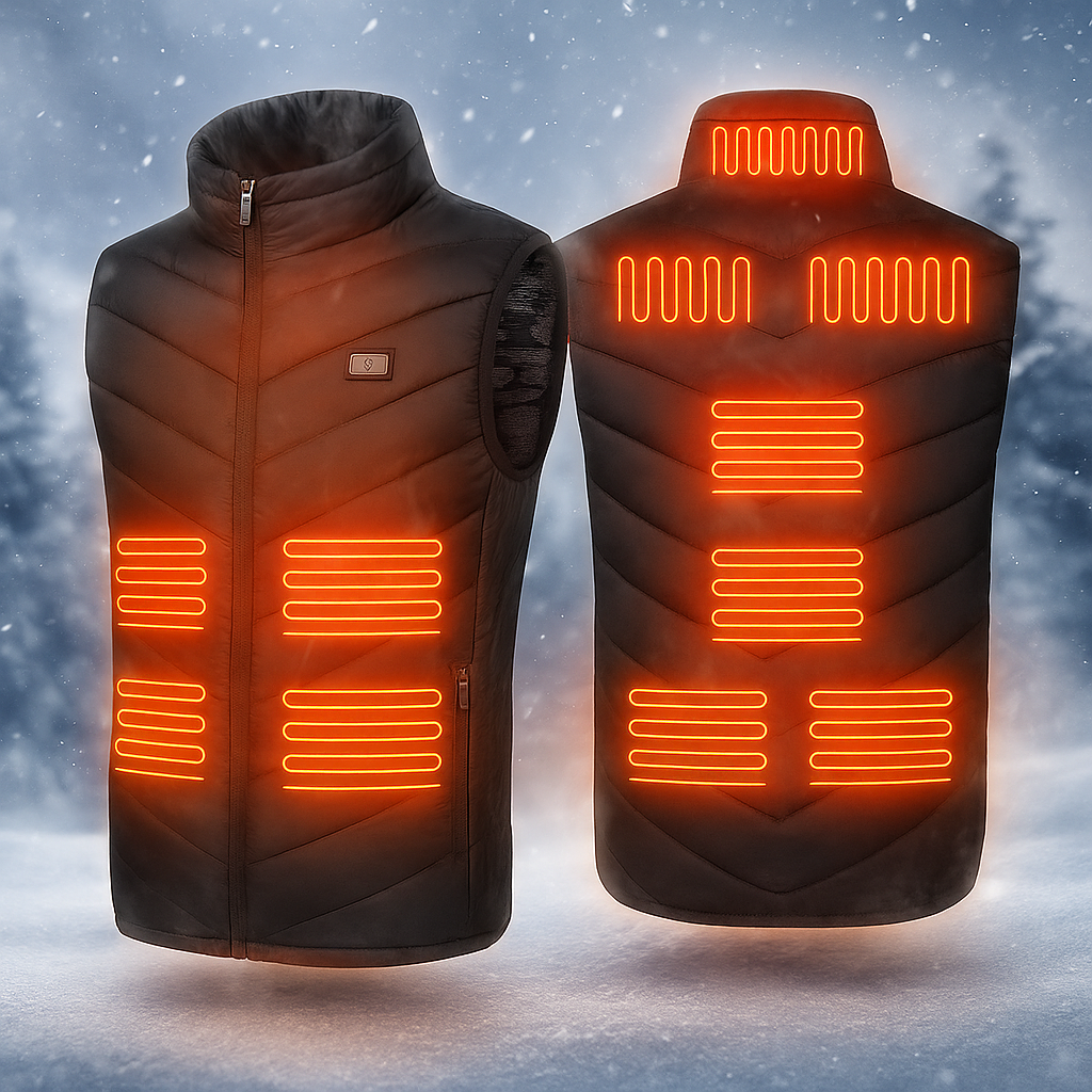 USB Heated Vest Electric Body Warmer Jacket