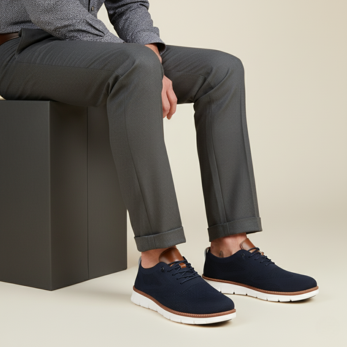 Braxton Men's Modern Lightweight Support Shoes