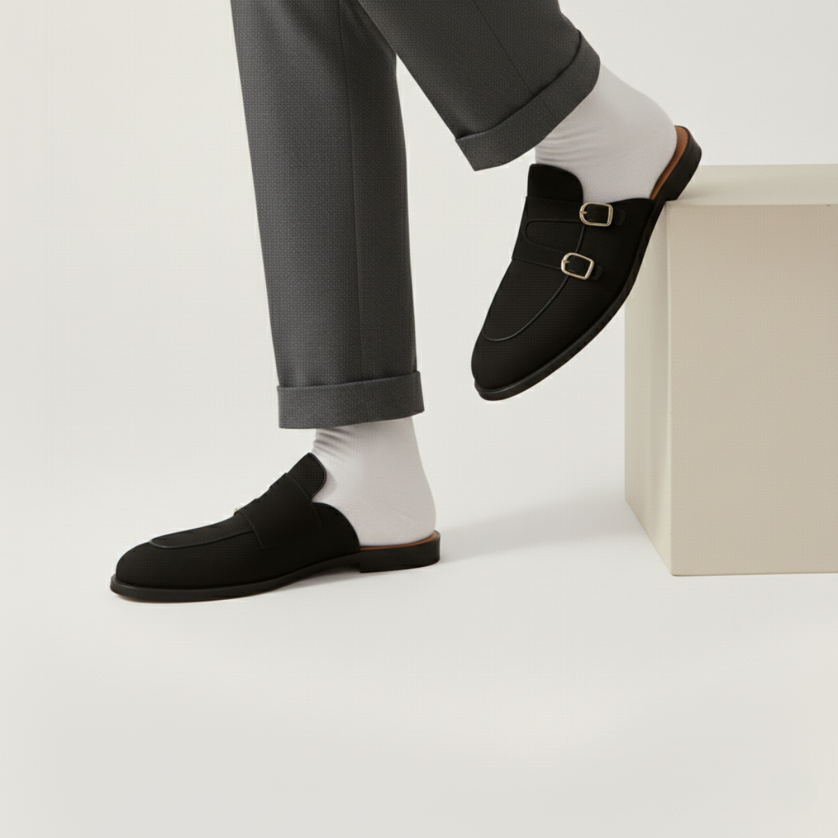 Men's Canvas Slip On Loafers