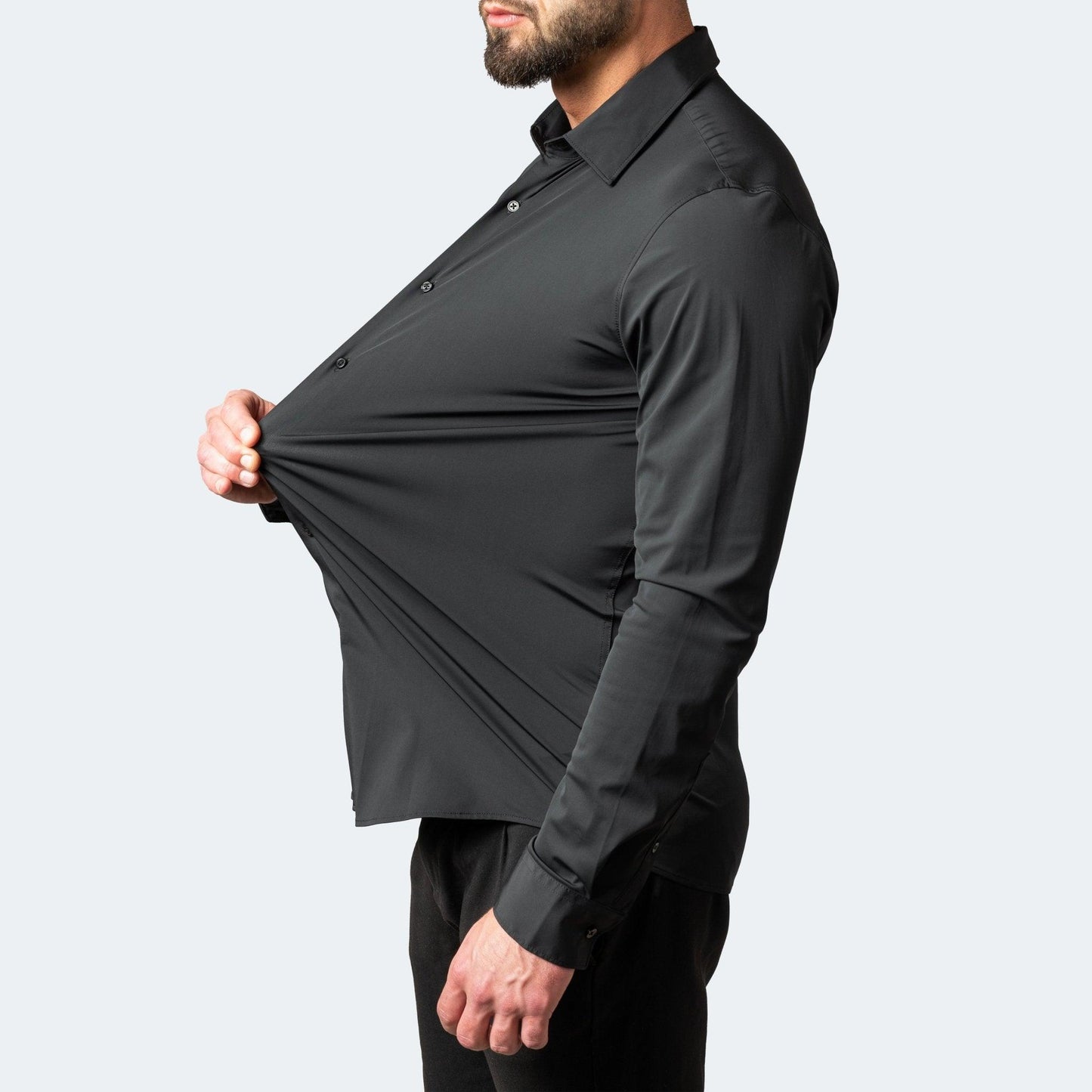 Men's Stretch Dress Shirt Wrinkle- Comfort Fit - Vonnera