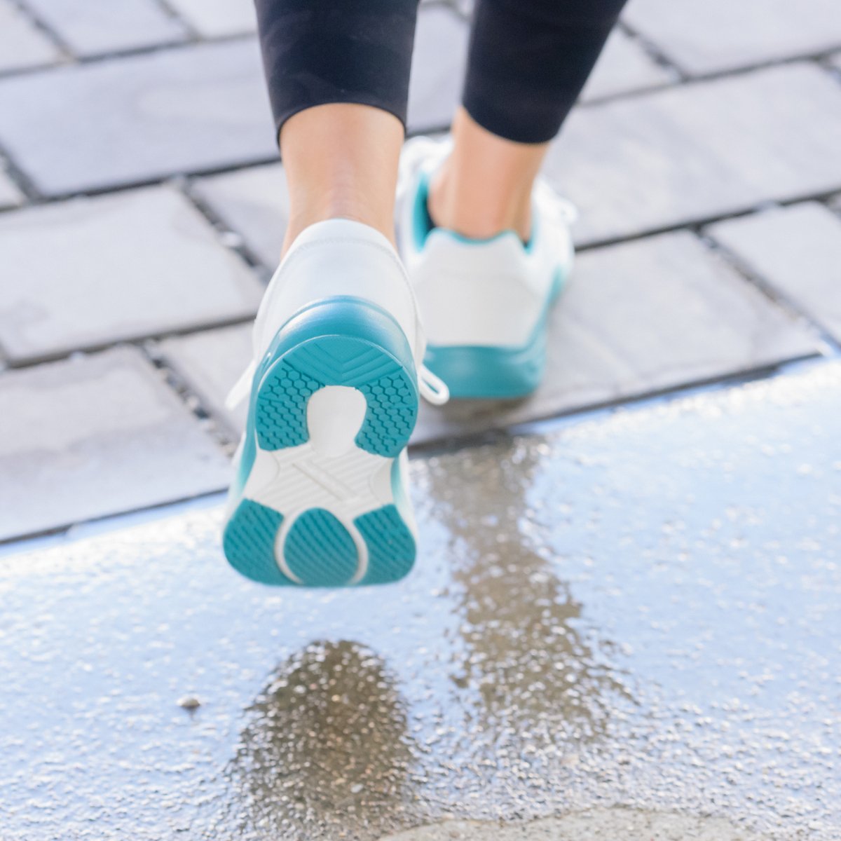 Stride Cushion Shoes - Turquoise