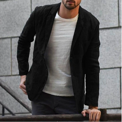 Image of Stuart | Men's Single-Breasted Casual Blazer