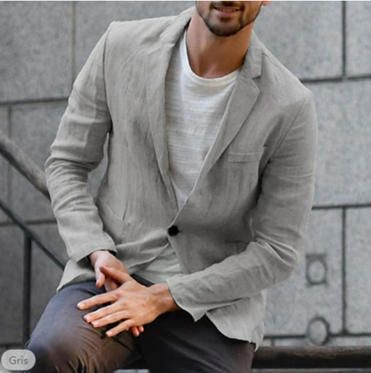 Men's Single-Breasted Blazer Casual - Vonnera