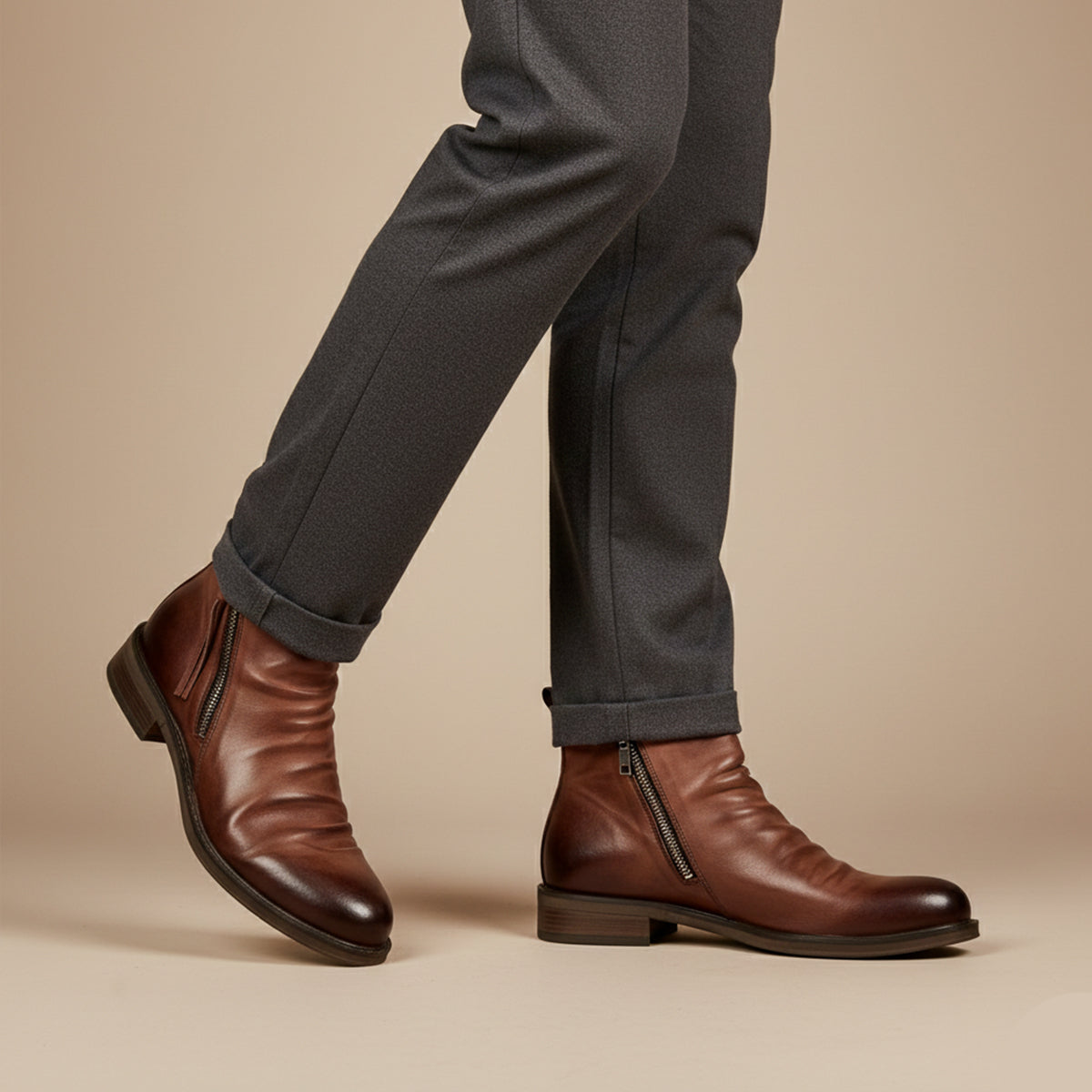 Men's Leather Boots Style