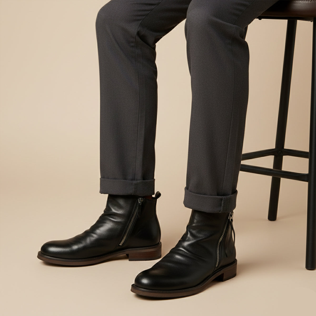 Men's Leather Boots Style