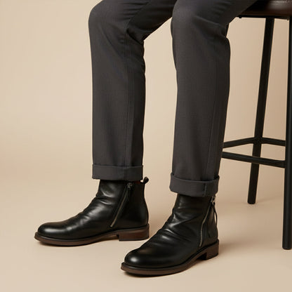 Men's Leather Boots Style