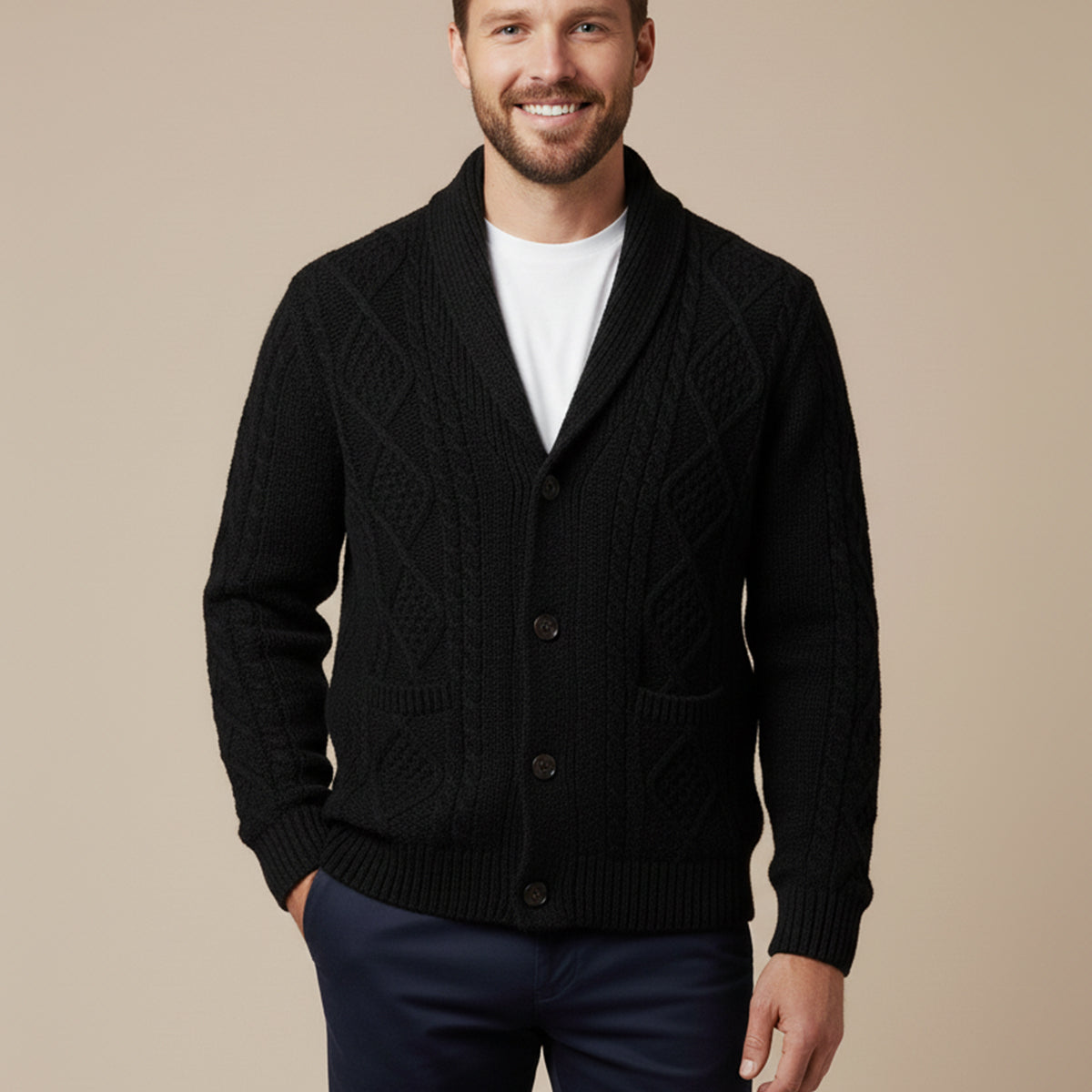 Winchester Men's Cardigan Sweater