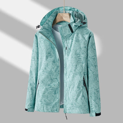 Women's Waterproof Windproof Hooded Jacket Lightweight