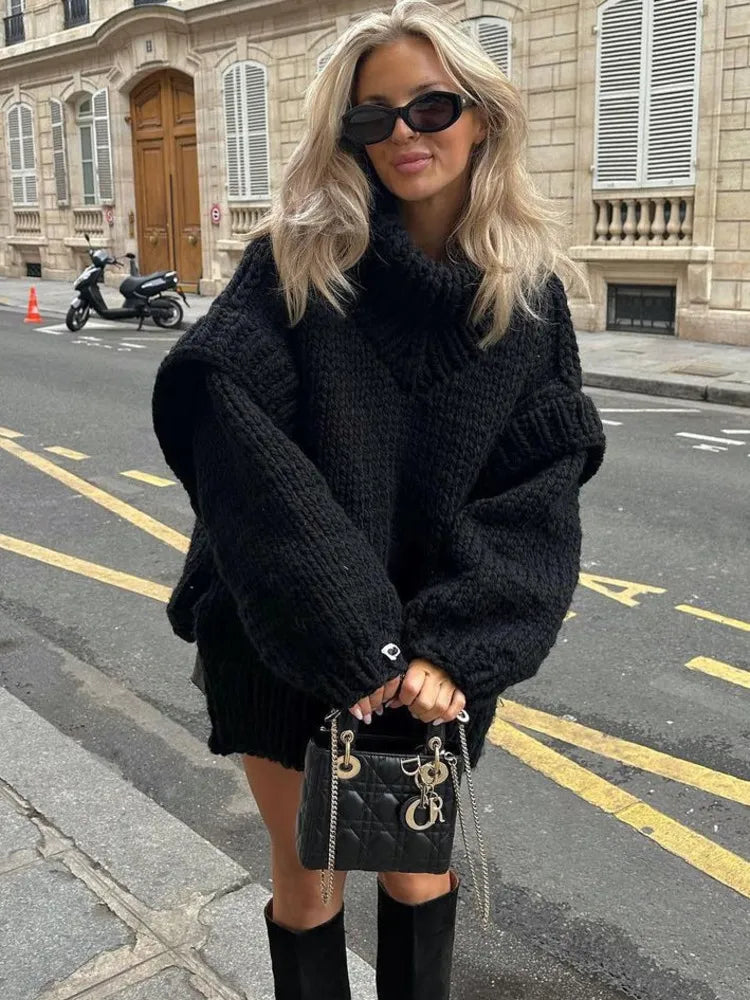 Women's Oversized Mini Dress - Vonnera