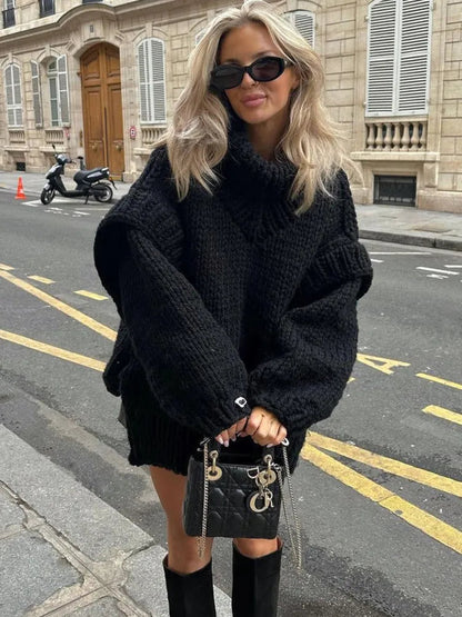 Women's Oversized Mini Dress - Vonnera