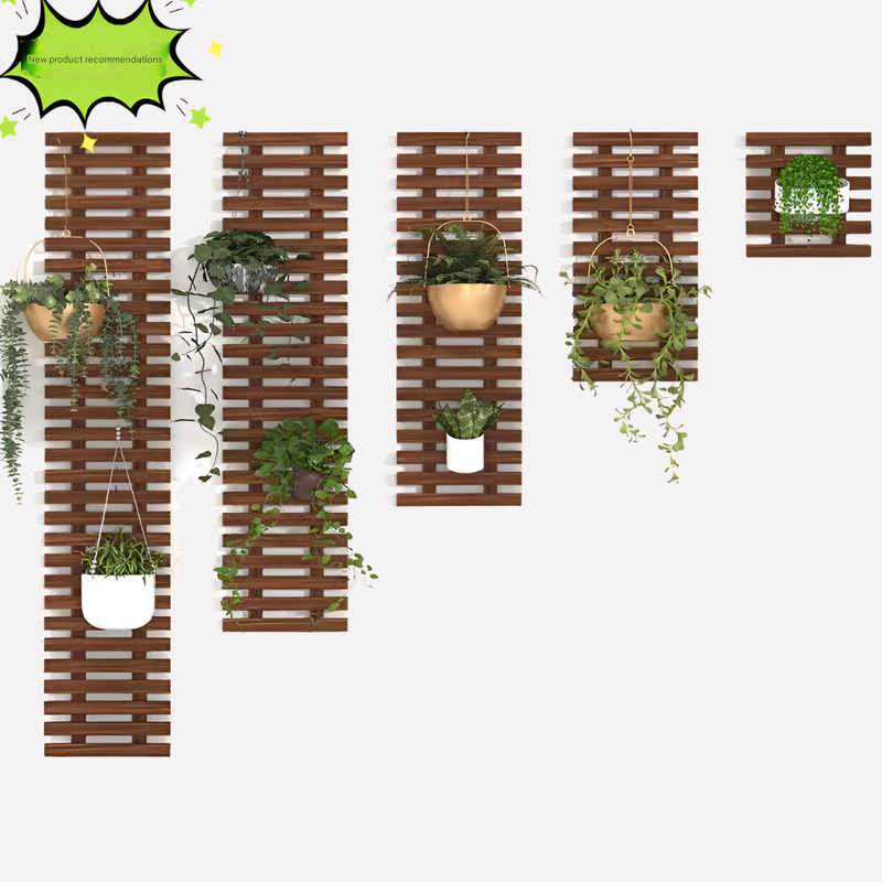 Wooden Wall Shelf Vintage Style - Vonnera