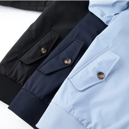 Men's Harrington Jacket Tartan Lined Classic Style
