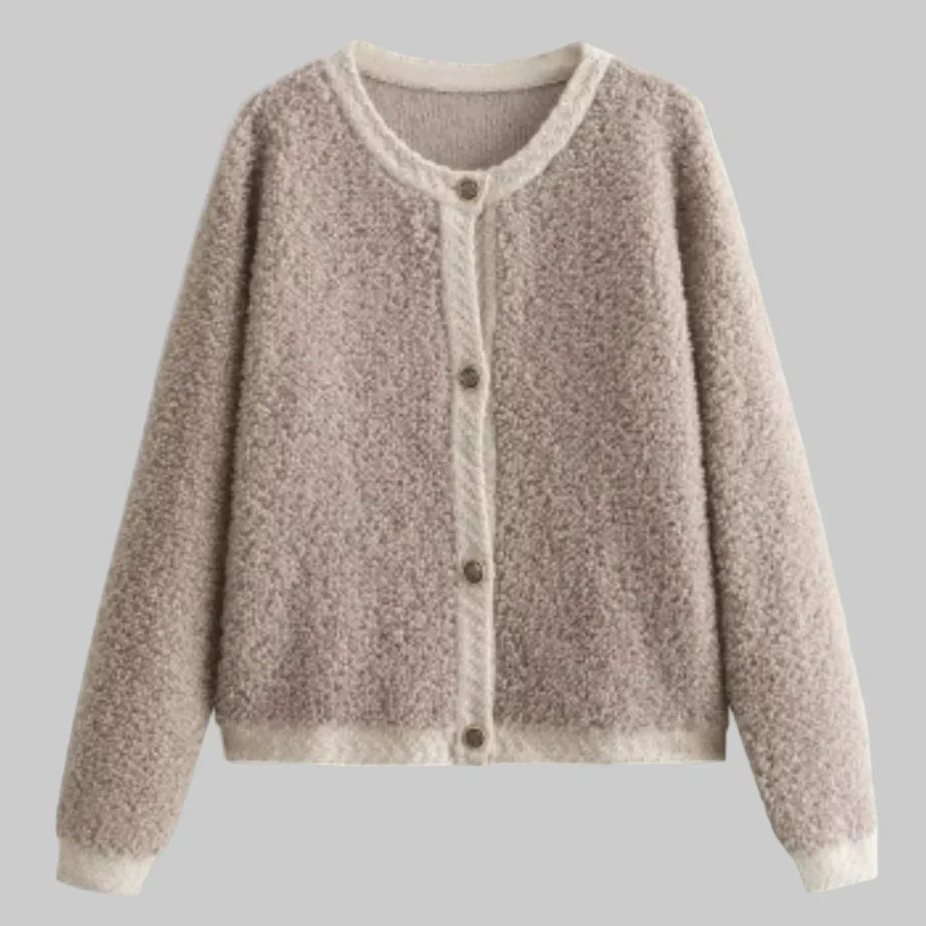 Women's Cardigan Sweater Soft Texture - Vonnera