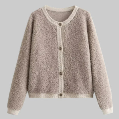 Women's Cardigan Soft Texture Button Front - Vonnera