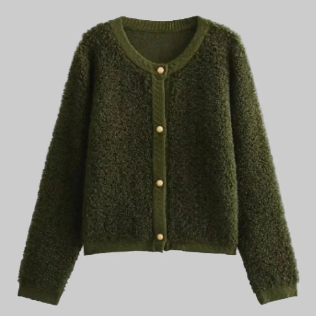 Women's Cardigan Sweater Soft Texture