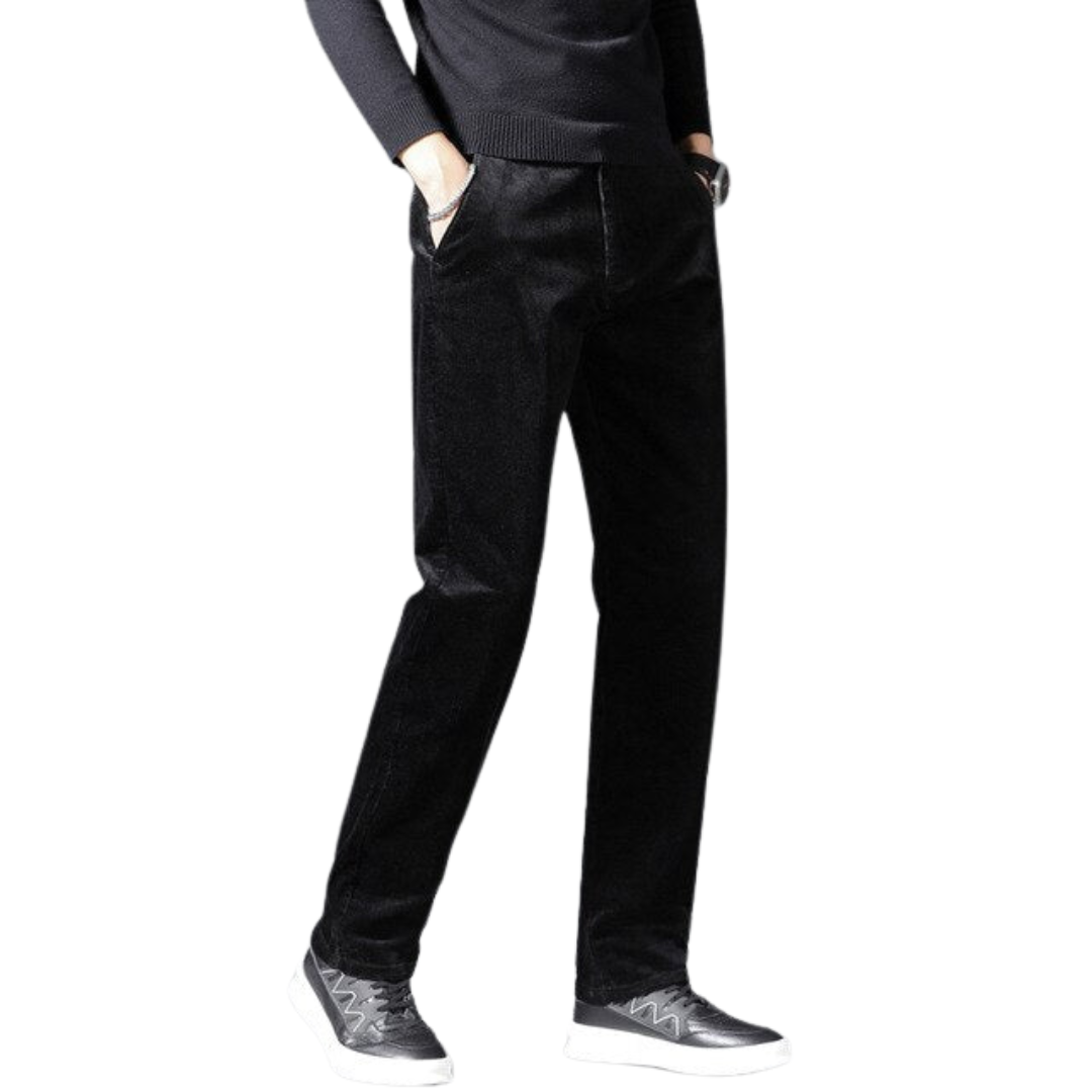 Men's Corduroy Straight Leg Pants - VibreMode