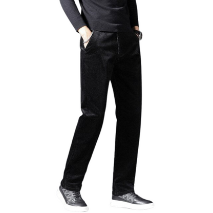 Men's Corduroy Straight Leg Pants - VibreMode