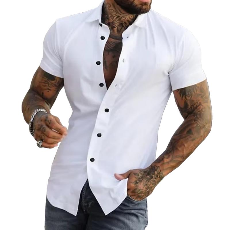 Theodore Men's Slim Fit Button Down Shirt - Vonnera