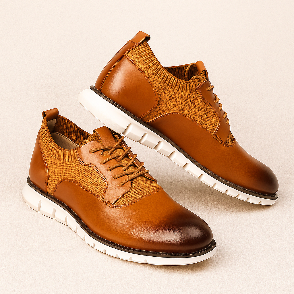 Men's Orthopedic Oxford Shoes Lace-Up - Vonnera