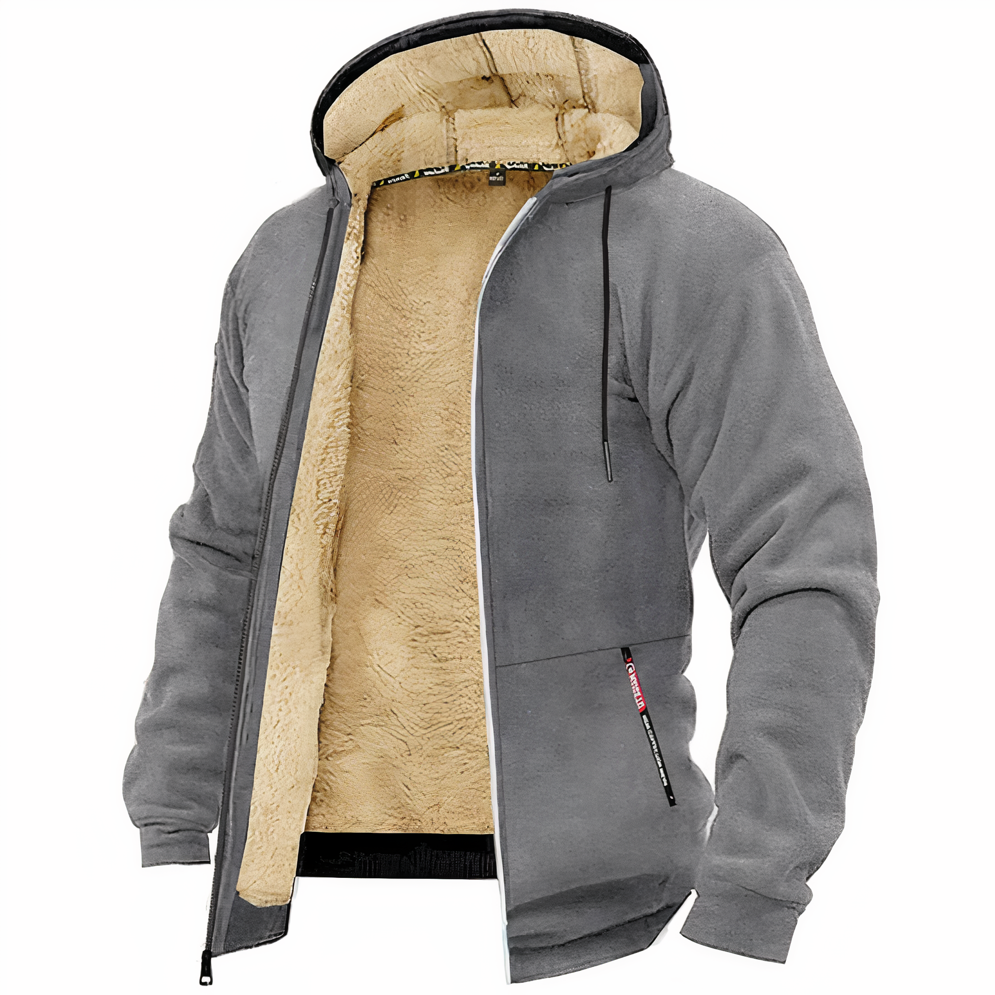 Image of Tony | Men's Hooded Zip-Up Jacket