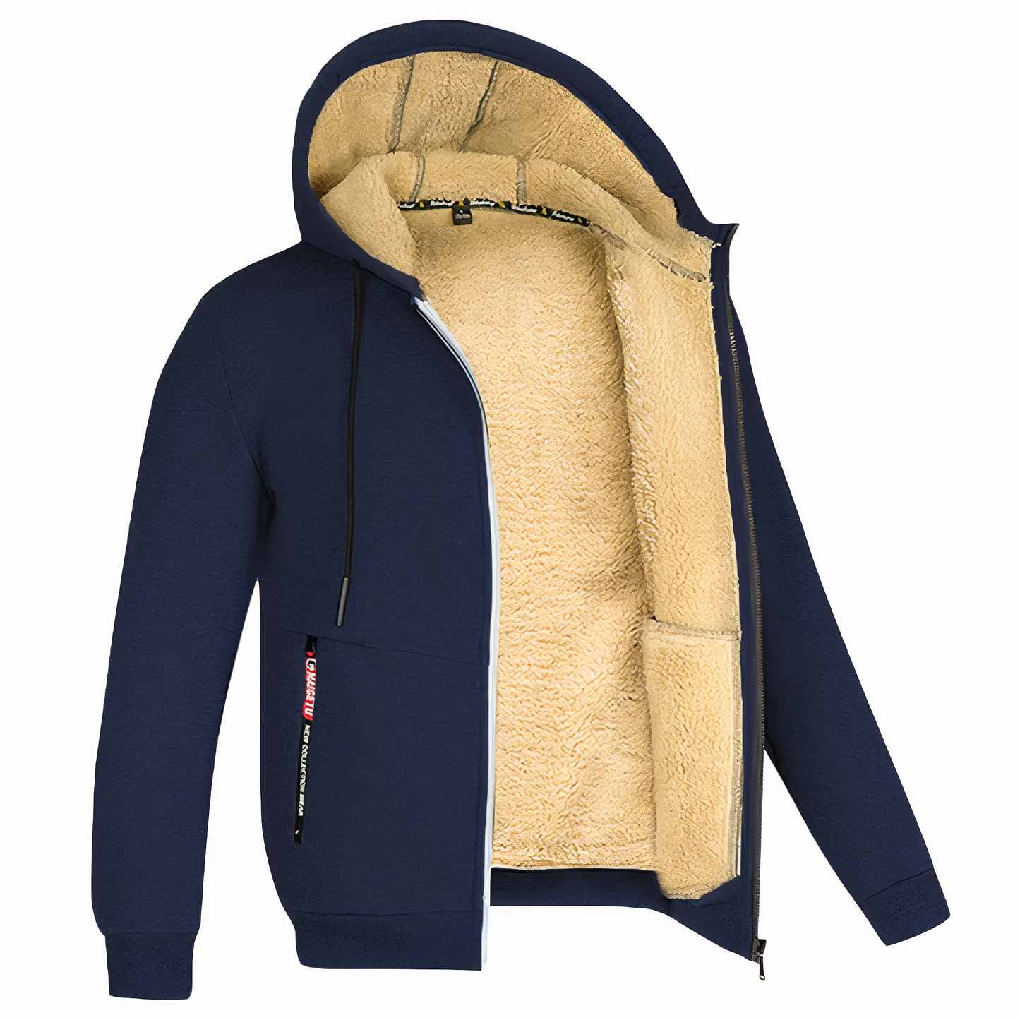 Image of Tony | Men's Hooded Zip-Up Jacket