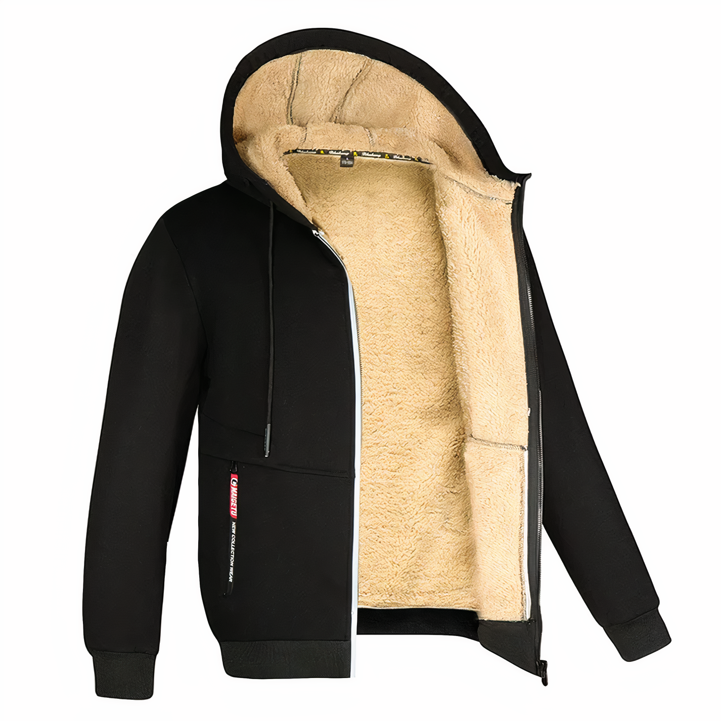 Image of Tony | Men's Hooded Zip-Up Jacket