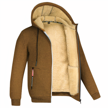 Image of Tony | Men's Hooded Zip-Up Jacket