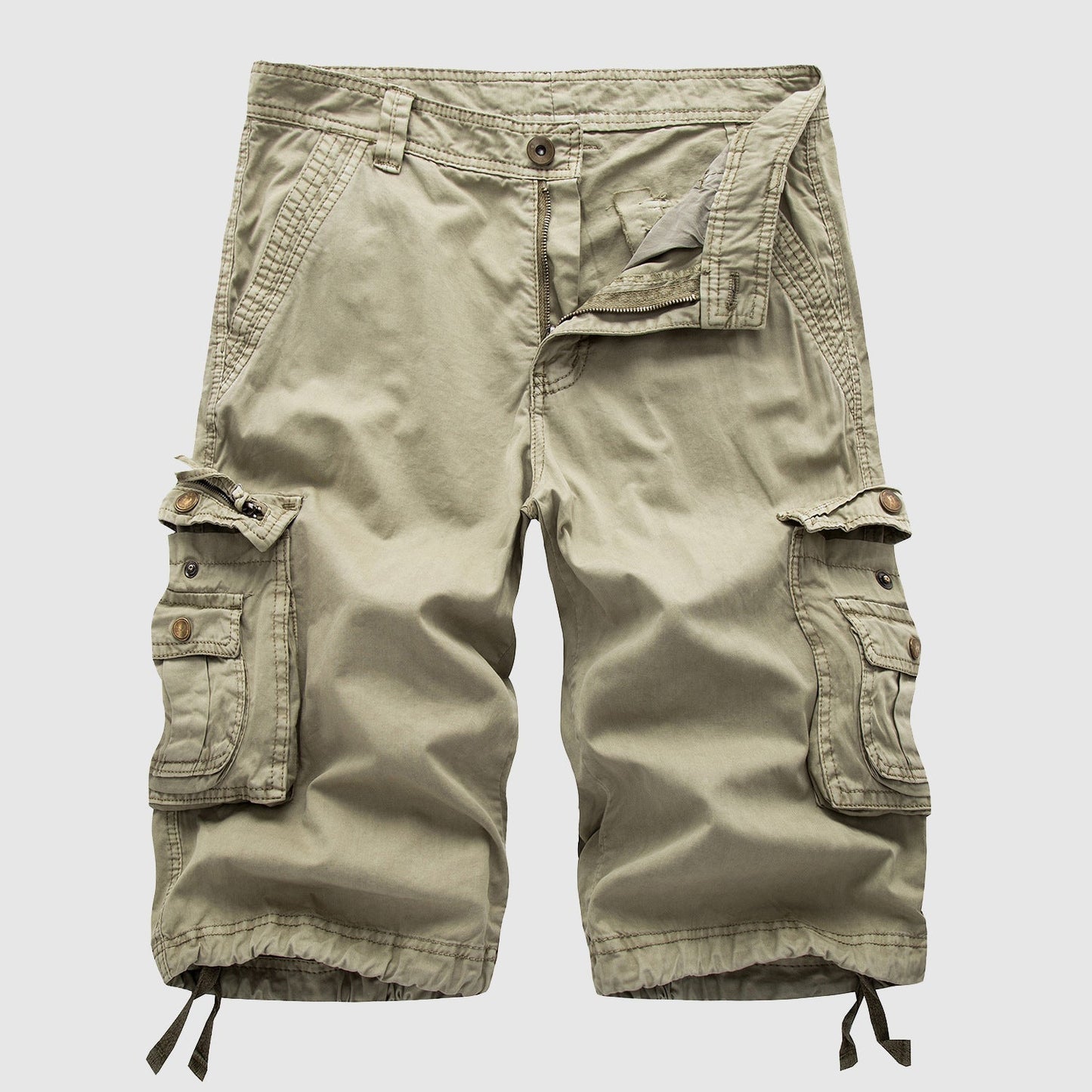 Men's Cargo Knee Length Shorts - Vonnera