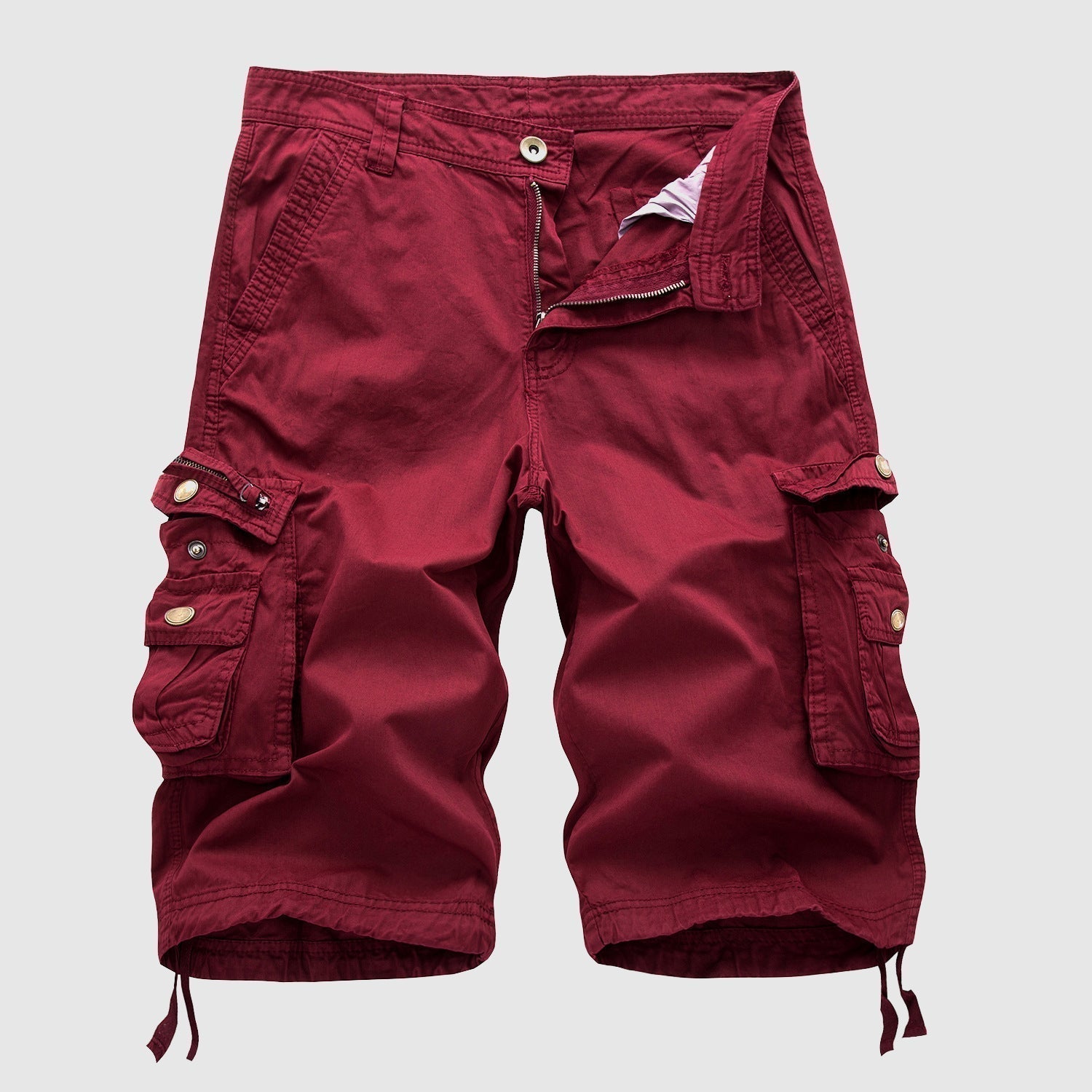 Image of Tristan | Men's Cargo Knee Length Shorts