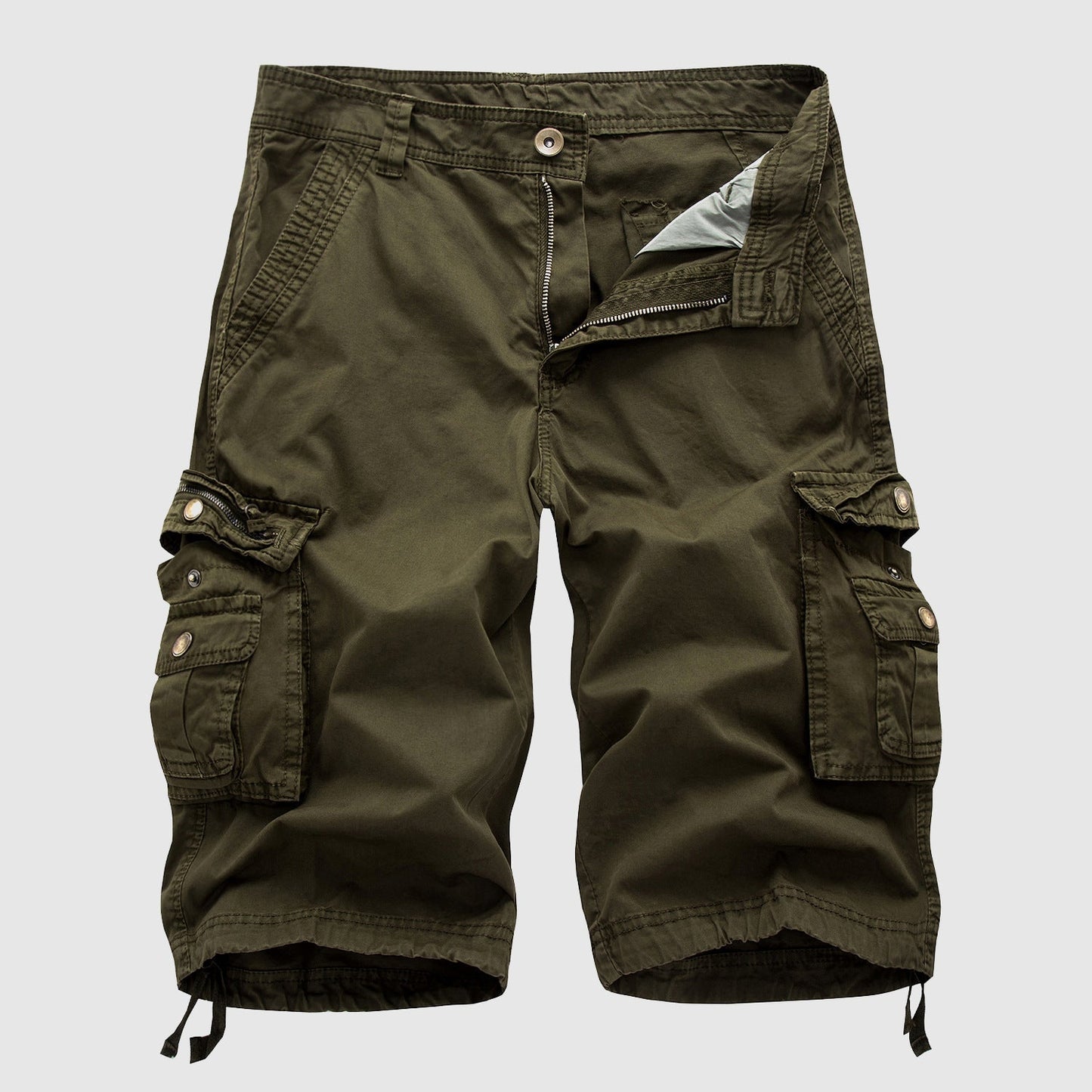 Image of Tristan | Men's Cargo Knee Length Shorts