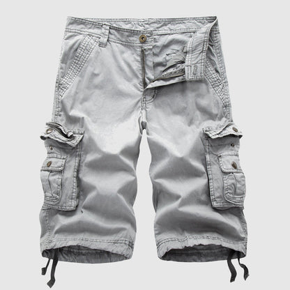 Image of Tristan | Men's Cargo Knee Length Shorts