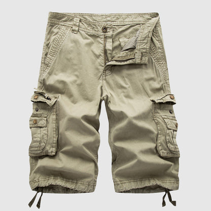 Image of Tristan | Men's Cargo Knee Length Shorts
