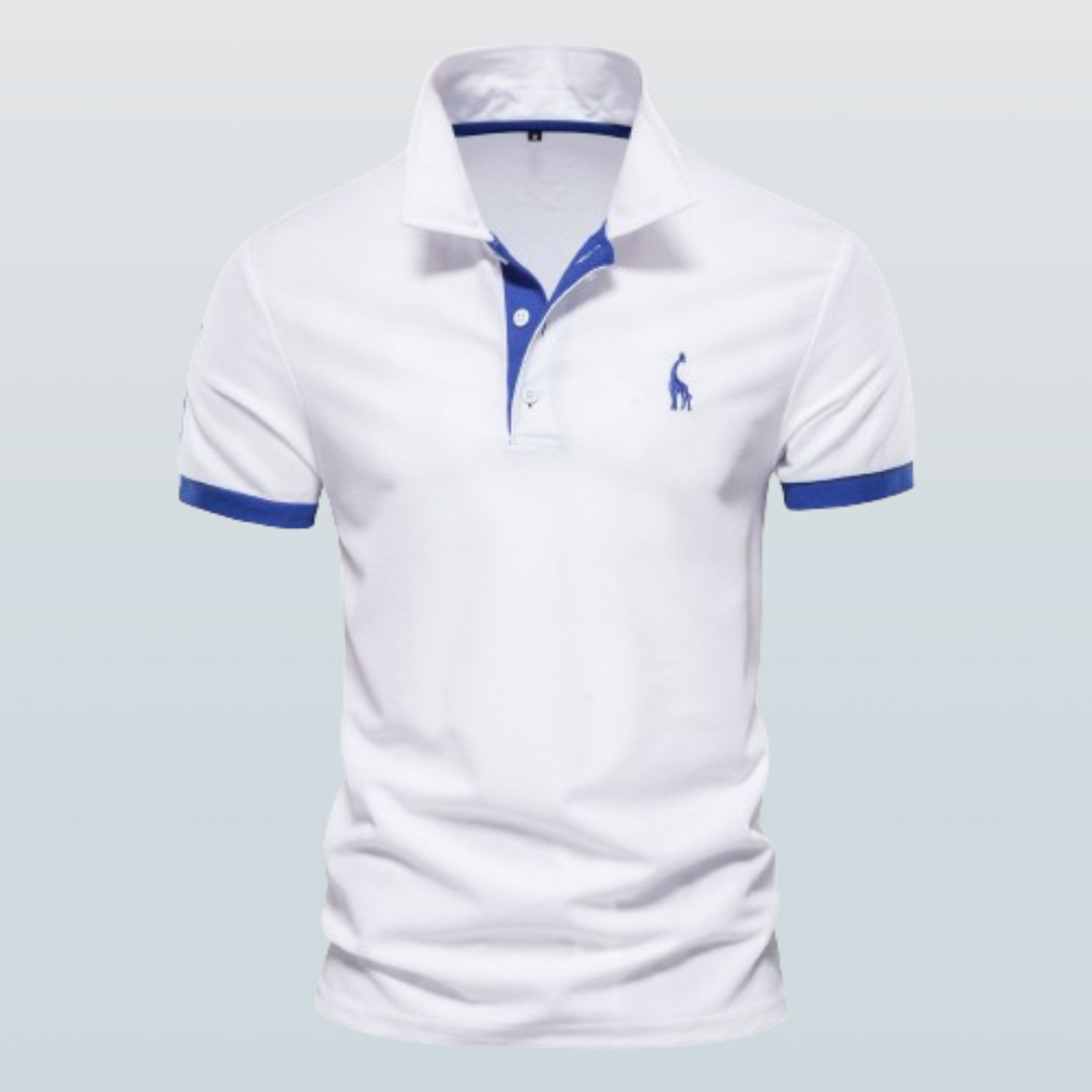 Image of Troy | Men's Slim Fit Short Sleeve Polo Shirt