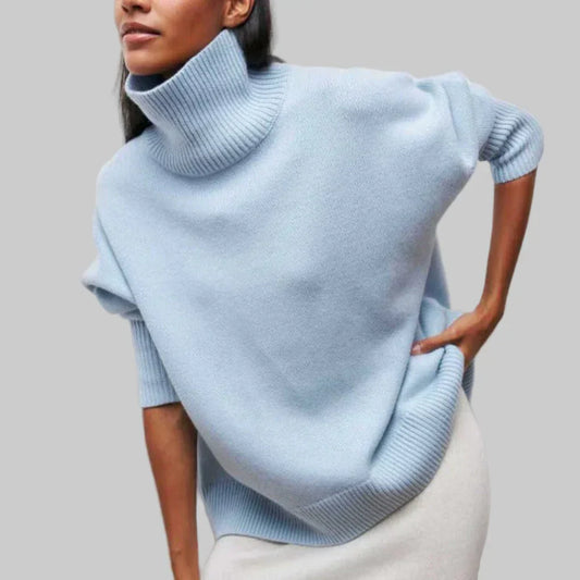 Women's Turtleneck Sweater Winter Knit - Vonnera