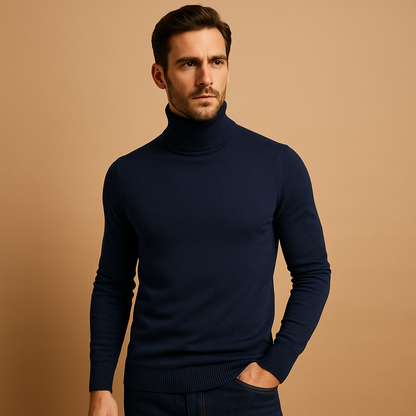 Men's Turtleneck Sweater - Vonnera