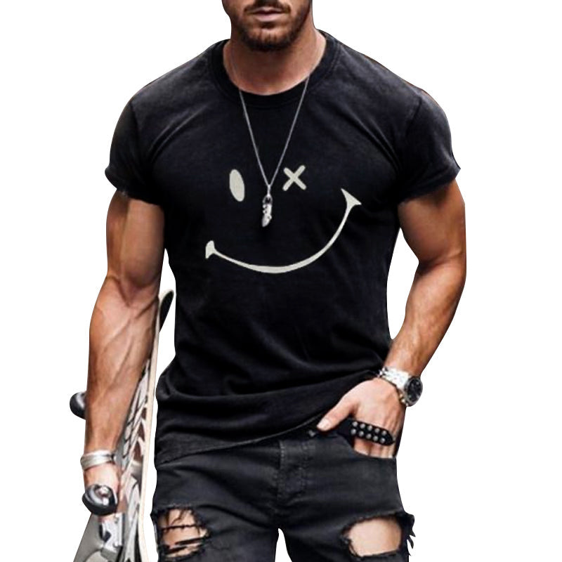 Men's Graphic Crew Neck T-Shirt - Vonnera