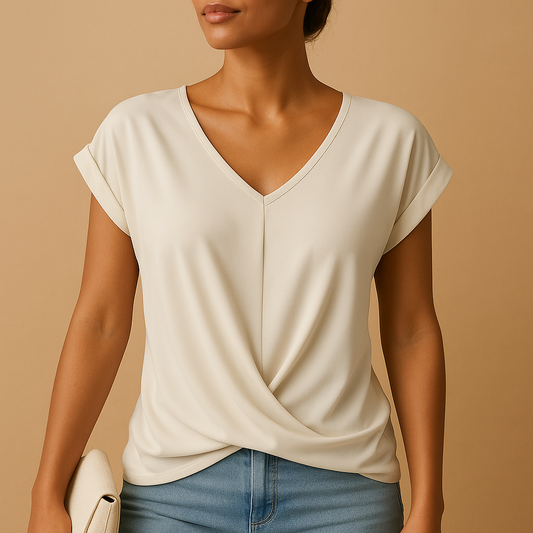 Women V-Neck Blouse - Vonnera