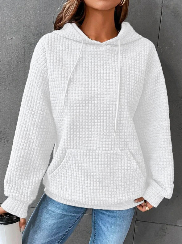 Image of Valerie | Women's Long Sleeve Pullover Hoodie