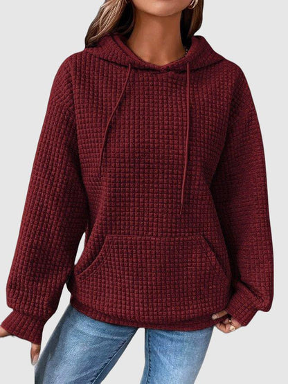 Women's Long Sleeve Hoodie Pullover - Vonnera