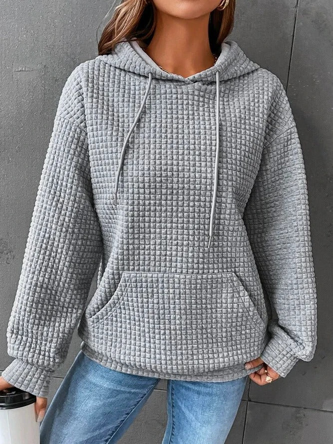Image of Valerie | Women's Long Sleeve Pullover Hoodie