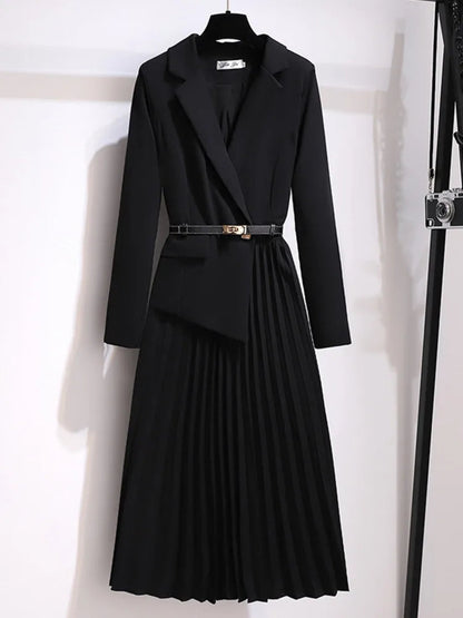 Image of Vanessa | Women's Blazer Midi Dress