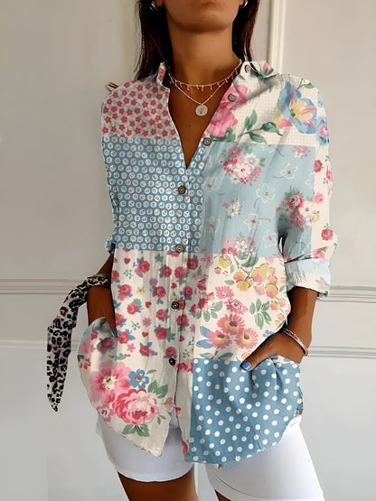 Women's Blouse Whimsical Print