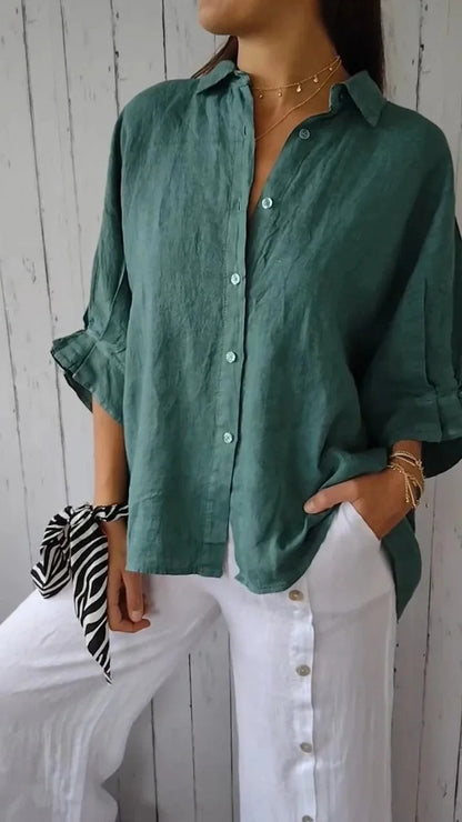 Cotton Linen Casual Shirt