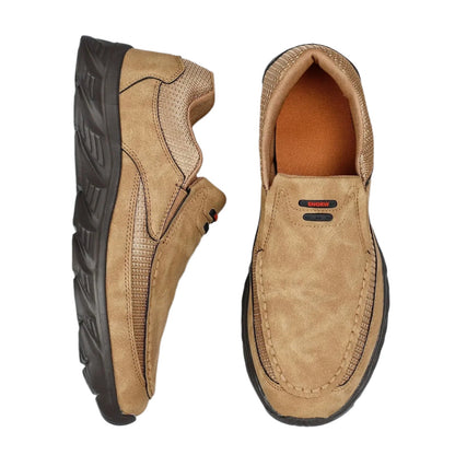 Men's Comfort Loafers Leather Brown