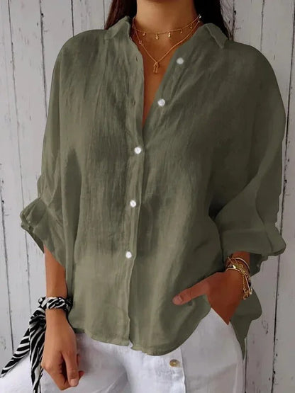 Cotton Linen Casual Shirt
