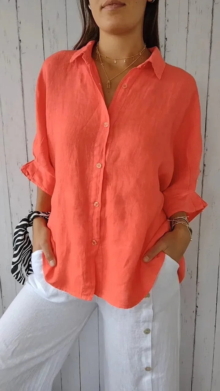 Cotton Linen Casual Shirt