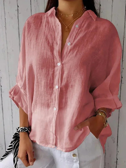 Cotton Linen Casual Shirt