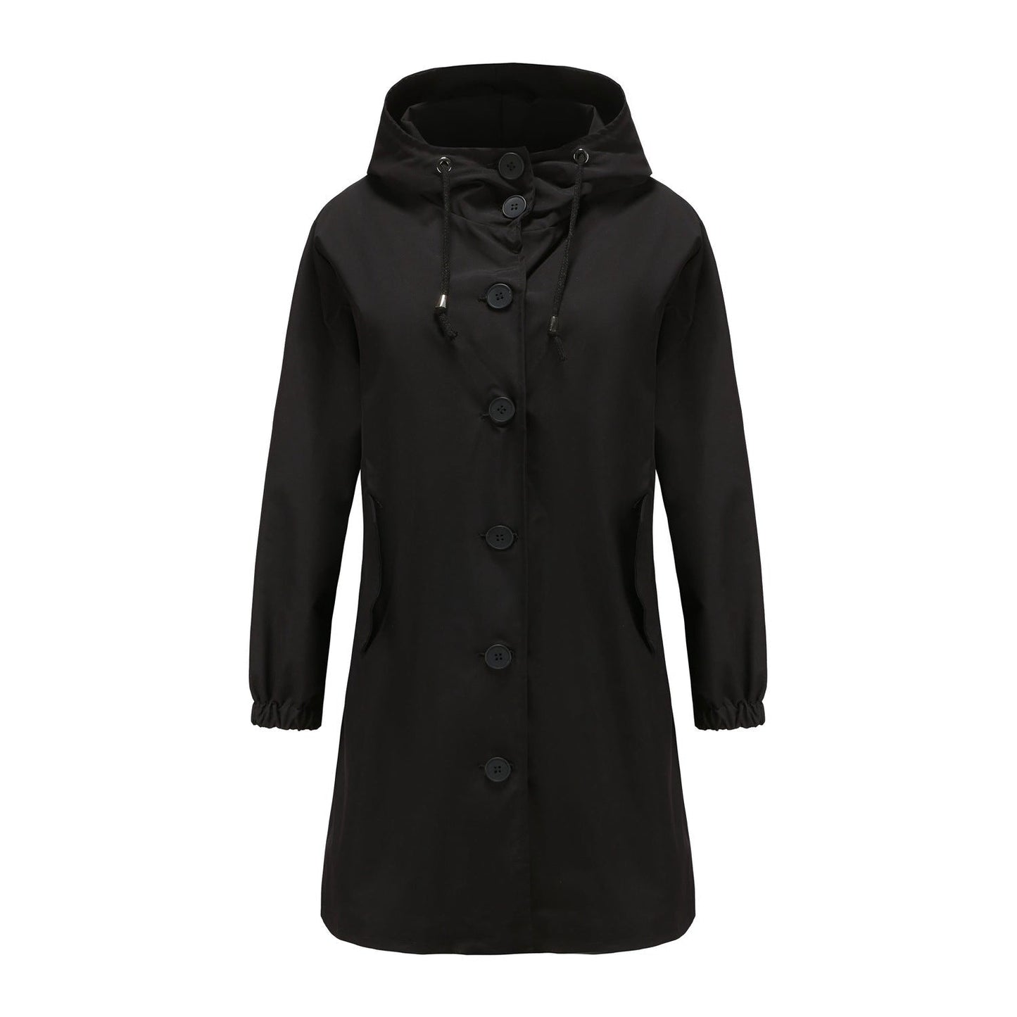 Women's Waterproof Rain Jacket Lightweight Hooded Windbreaker